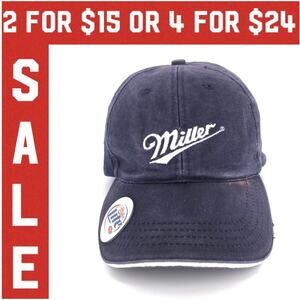 🔴 Miller Lite bottle opener hat